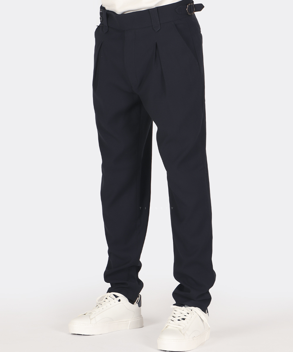                   نفتی طوسی مشکی کرم سورمه ای شلوار پارچه ای مام استایل 0925  - تصویر 18