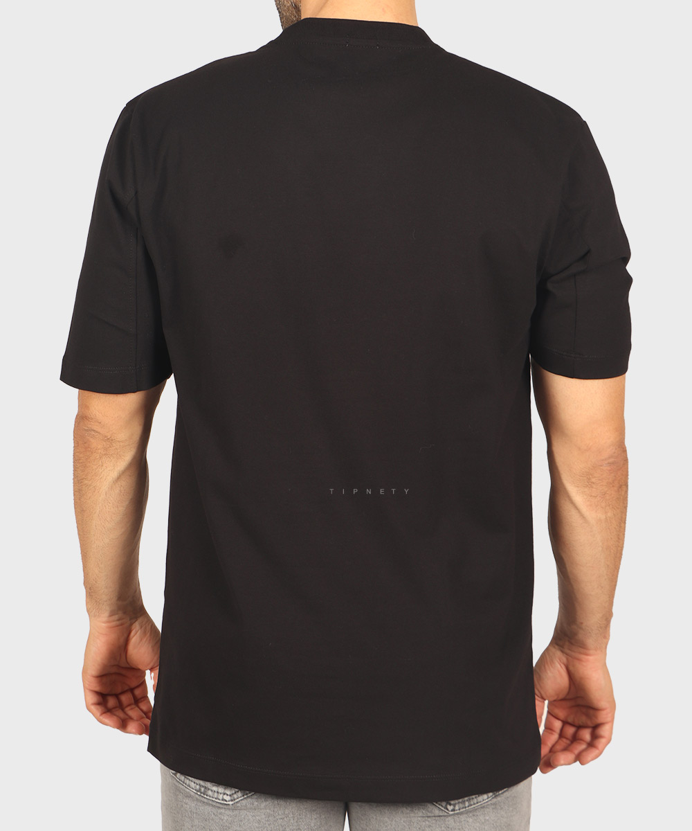                   مشکی سفید تیشرت لش 1424  - تصویر 7