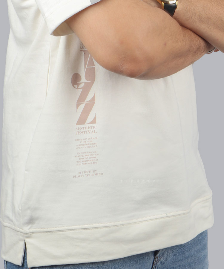                                                                                                             شیری آبی کرم سبز مشکی تیشرت لش 2275  - تصویر 5