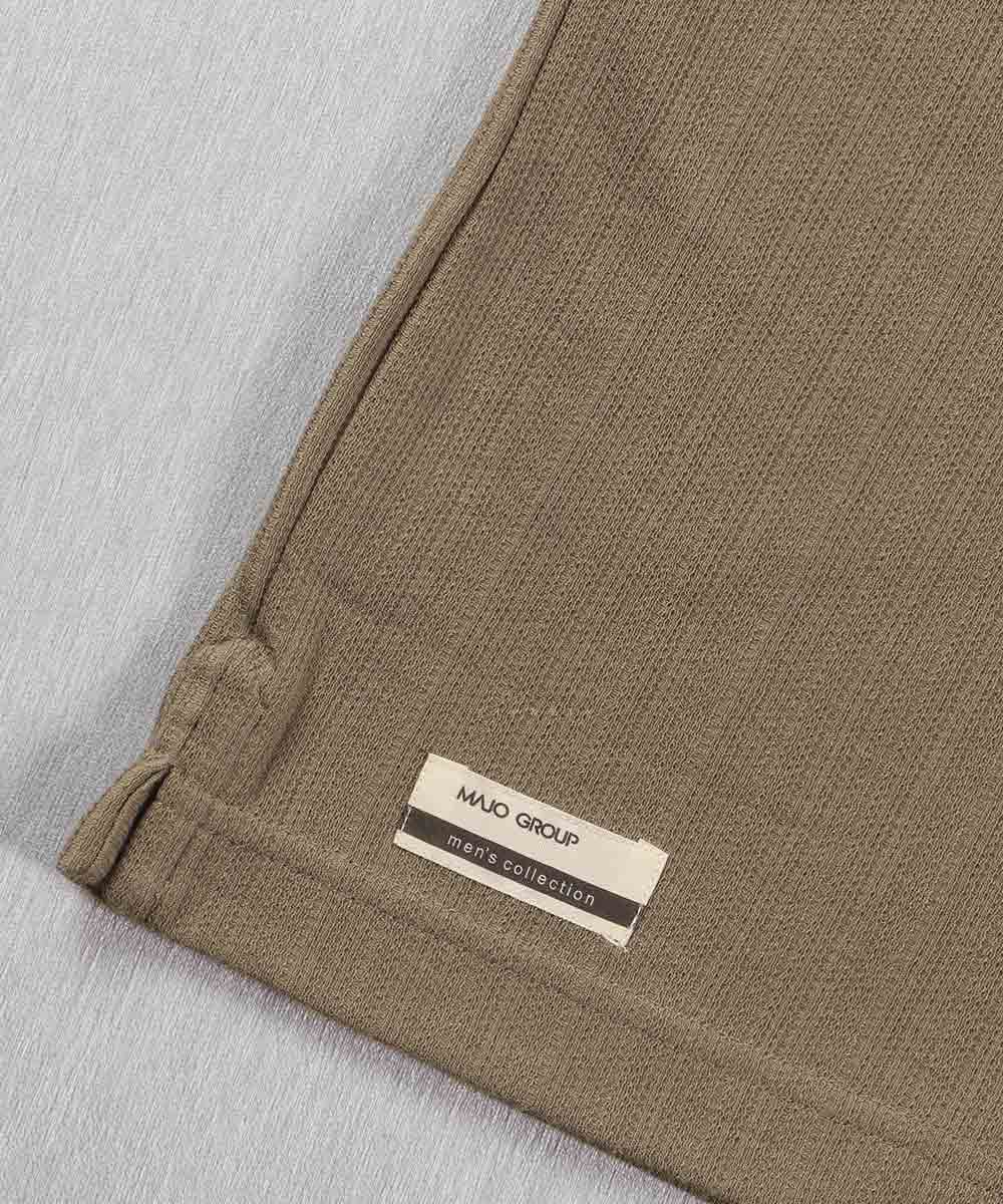       صدری مشکی کرم سورمه ای شیری تیشرت یقه دار 4208  - تصویر 21