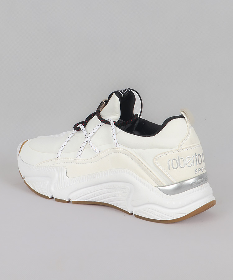                                                                       کفش روزمره (کتانی) 7402                         سفید مشکی کفش روزمره (کتانی) 7407  - تصویر 6