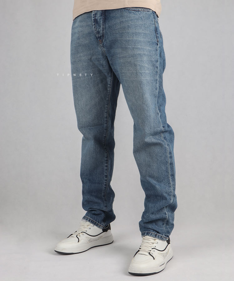 شلوار جین مام استایل مردانه آبی 0014