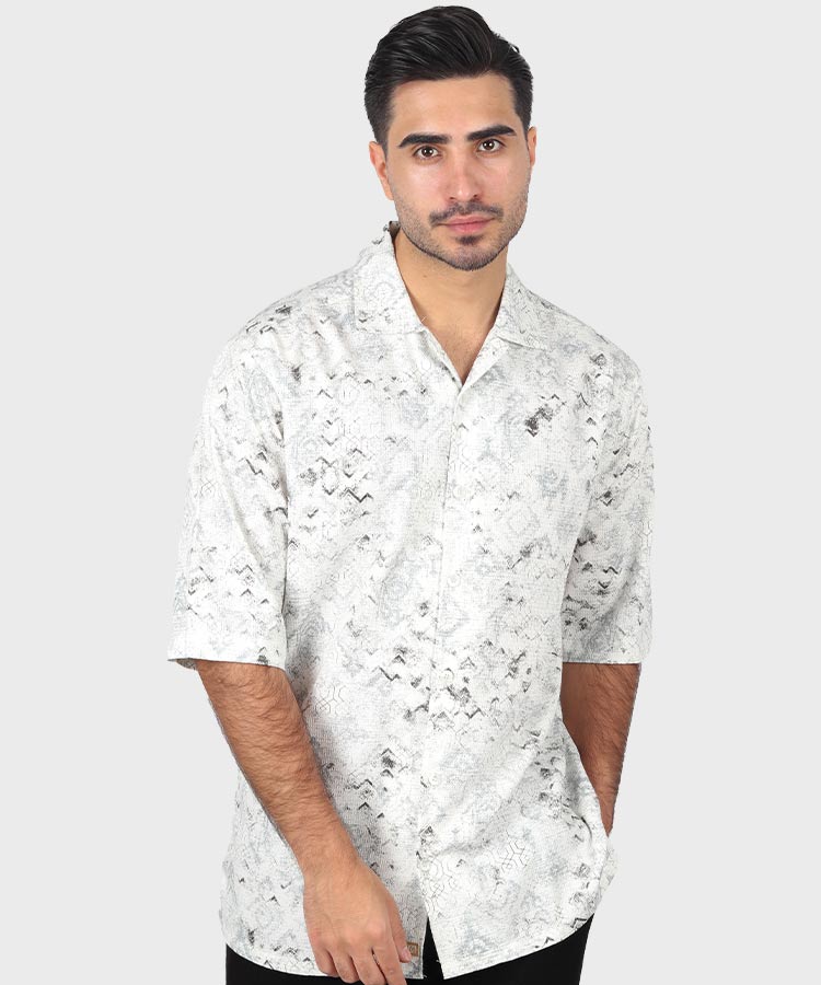                     طوسی سبز شکلاتی آبی پیراهن لش 4321  - تصویر 3