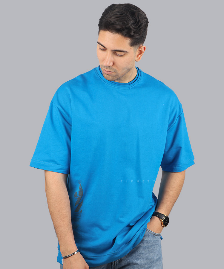 تیشرت لش طرح دار مردانه 2275