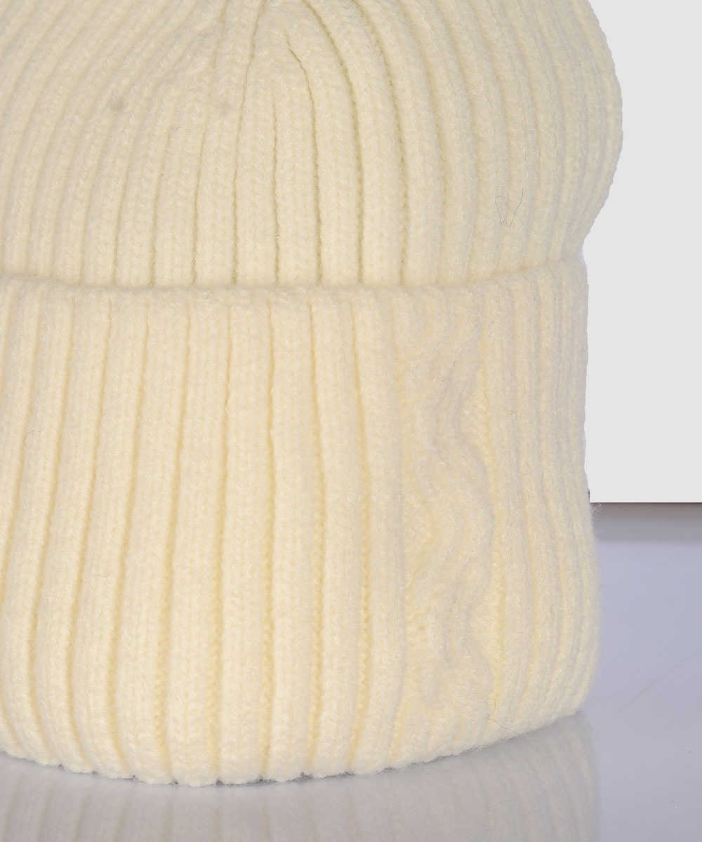 مشکی سورمه ای طوسی قهوه ای کرم شیری کلاه زمستانی 2059  - تصویر 5