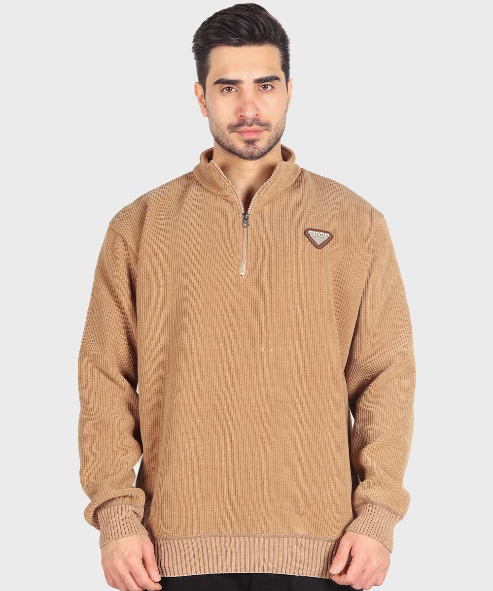 دورس مردانه نیم زیپ MIN مخملی 7167