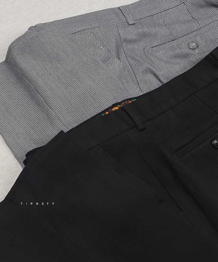                                                                                                                         سورمه ای شکلاتی مشکی طوسی تیره طوسی روشن شلوار پارچه ای راسته 0905  - تصویر 10