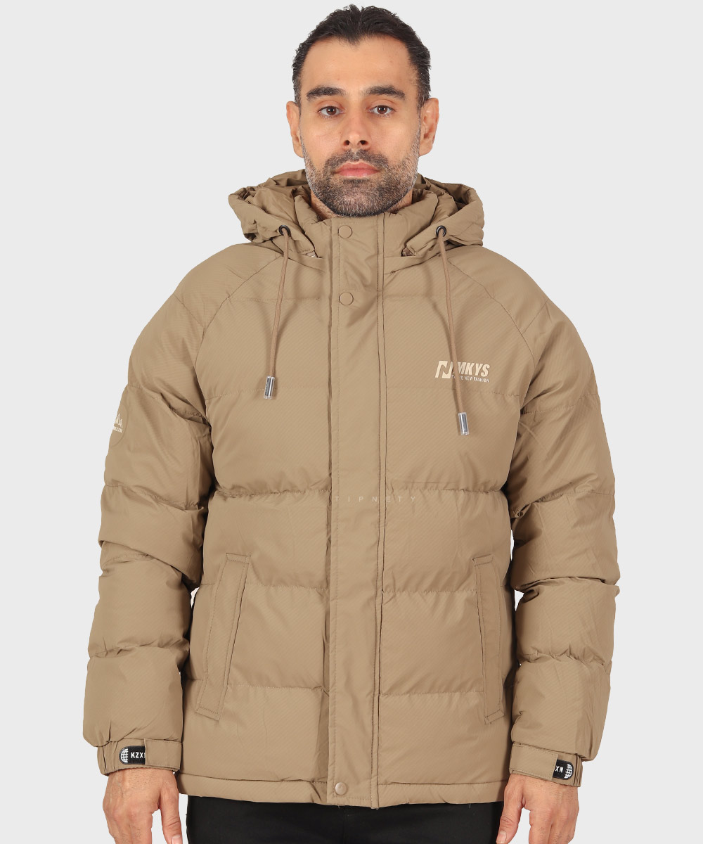                               یاسی تیره خاکی مشکی شیری زمستانه کاپشن 0305  - تصویر 4