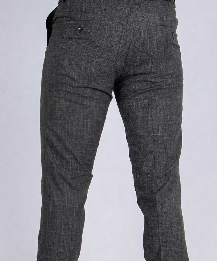                                                                                     قهوه ای سورمه ای طوسی آبی ذغالی شلوار پارچه ای راسته 0815  - تصویر 4