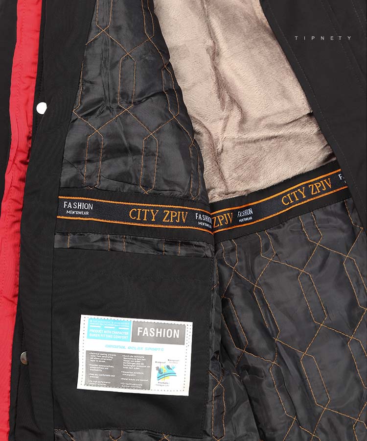       مشکی سورمه ای زمستانه کاپشن 9158  - تصویر 9