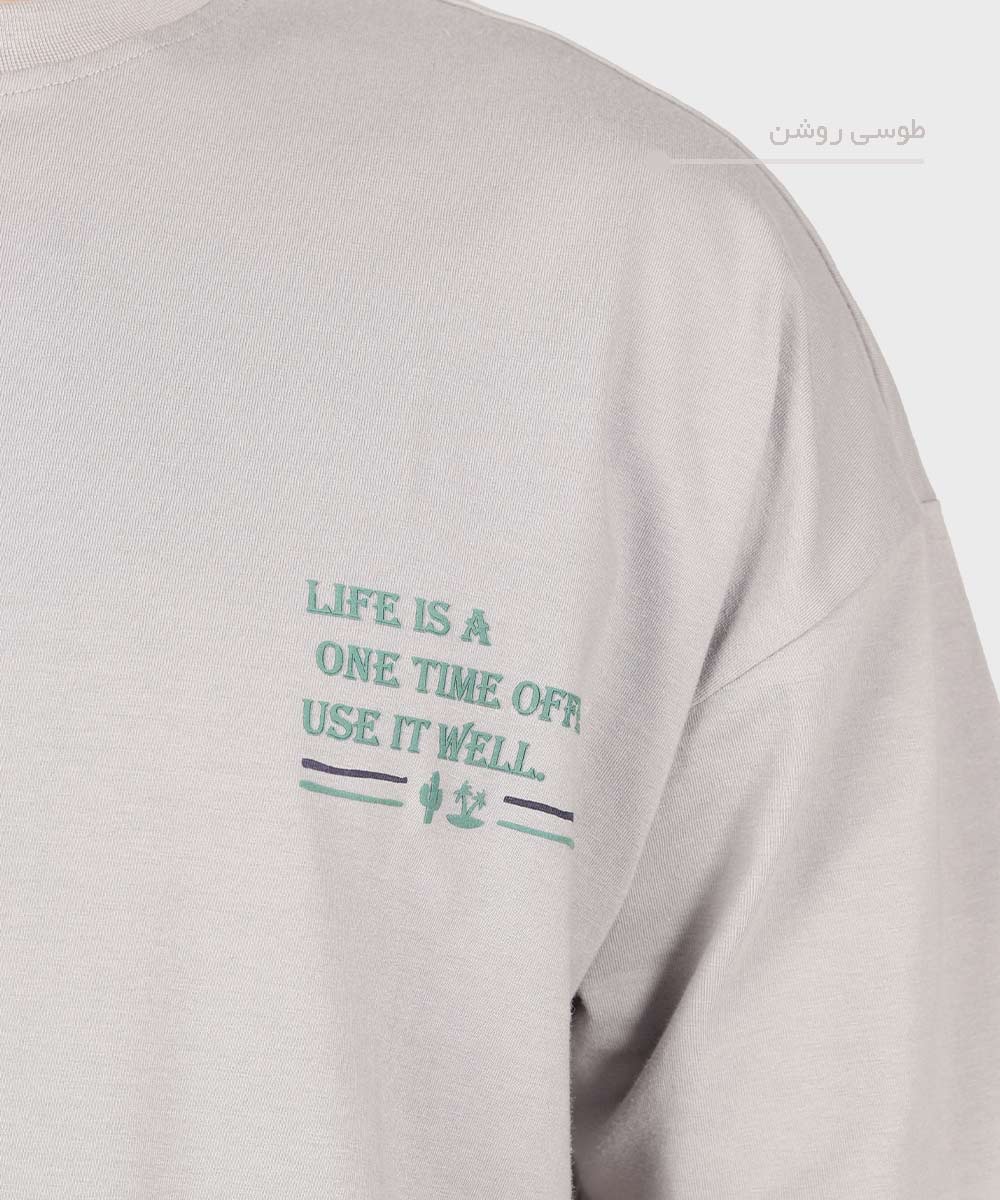                                                 سبز یشمی دودی مشکی طوسی روشن صدری سفید تیشرت لش 1700  - تصویر 8