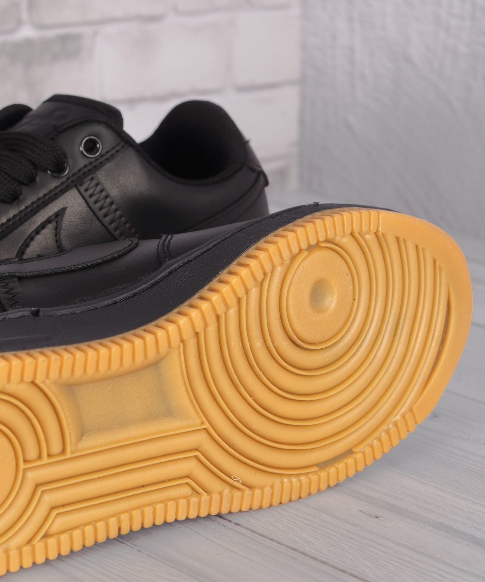 کفش مشکی نایک زیره زرد 3144