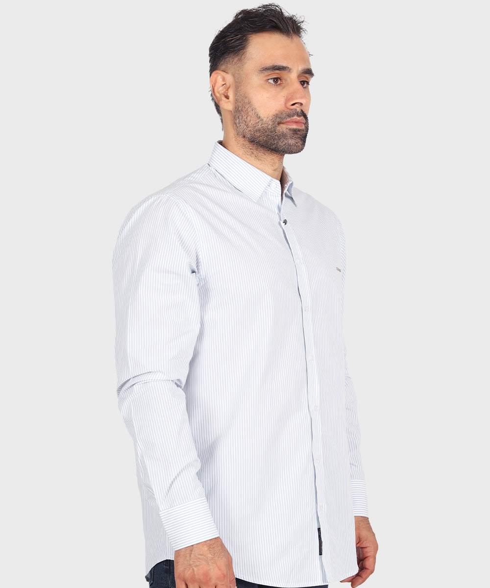       سورمه ای آبی پیراهن آستین بلند فیت 1432  - تصویر 7