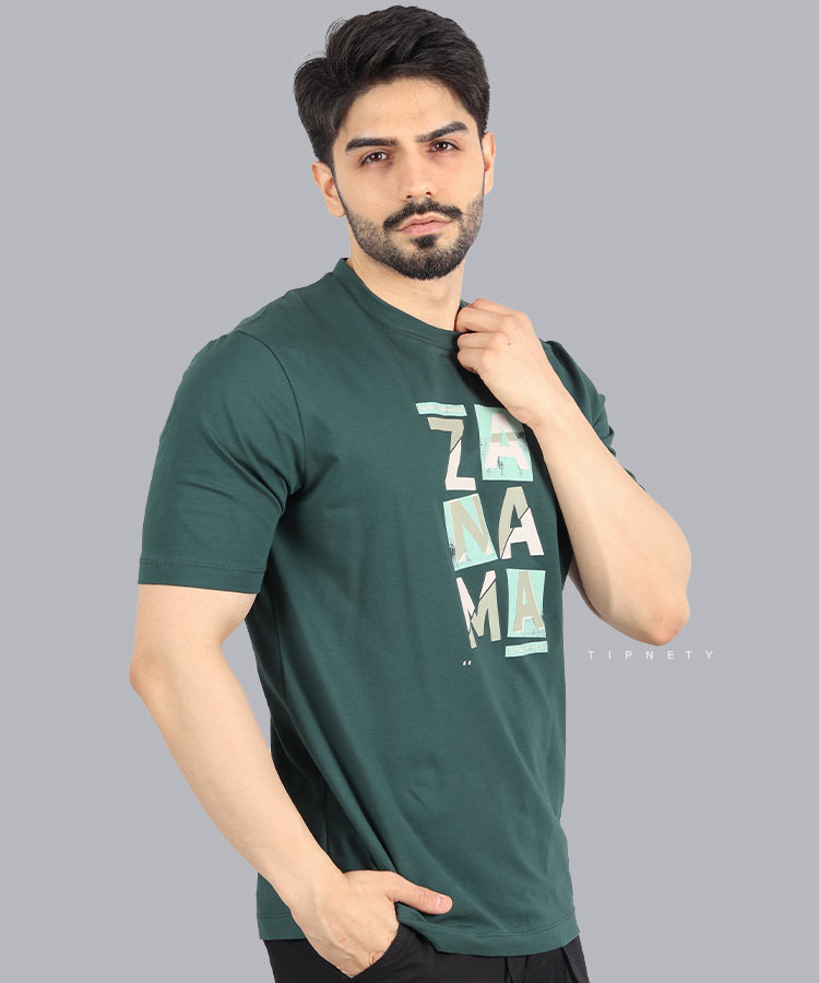                                                                                                                                                                                                                                           یشمی شتری صدری خاکی طوسی روشن تیشرت چاپی 1417  - تصویر 3