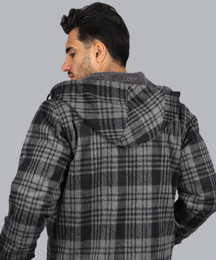                                                 مشکی زمستانه کاپشن 7001  - تصویر 4