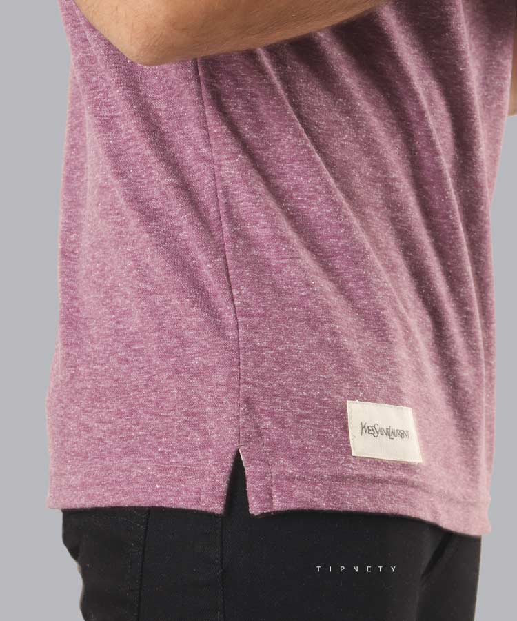                                                             سورمه ای لجنی نارنجی آبی فیروزه ای دودی سبز بنفش زرشکی تیشرت یقه دار 1250  - تصویر 11