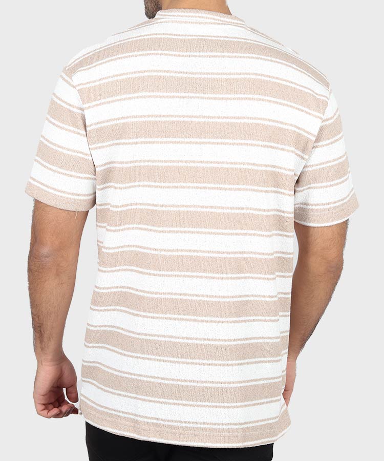                                                   لجنی مشکی سورمه ای نسکافه ای تیشرت لش 3540  - تصویر 10