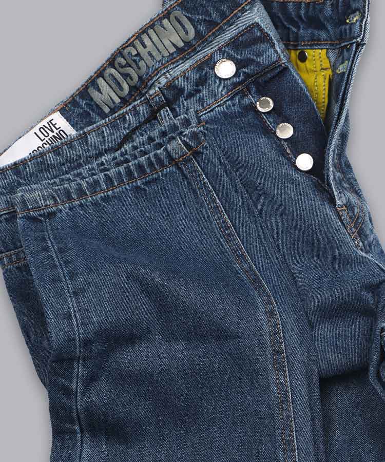 شلوار جین ریلکس وینتیج مردانه ساده 8013