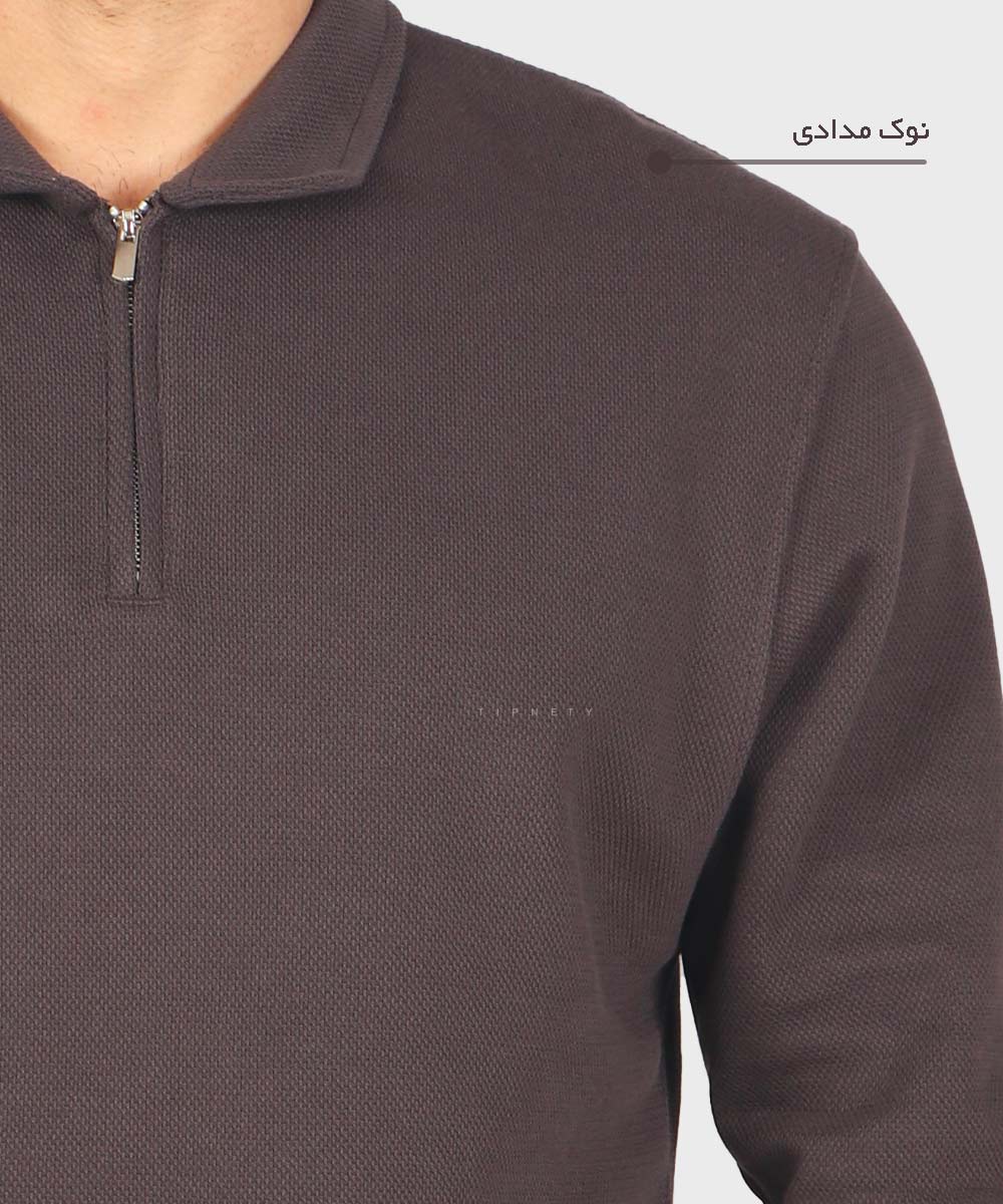                                           سورمه ای کرم شیری نوک مدادی طوسی تیره مشکی پاییزه تیشرت 4220  - تصویر 13