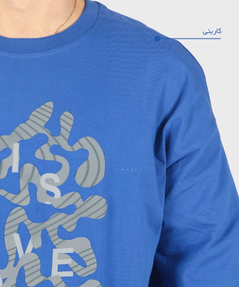                                         کاربنی یاسی لجنی کله غازی خاکی دودی پسته ای سبز سفید تیشرت لش 1729  - تصویر 9