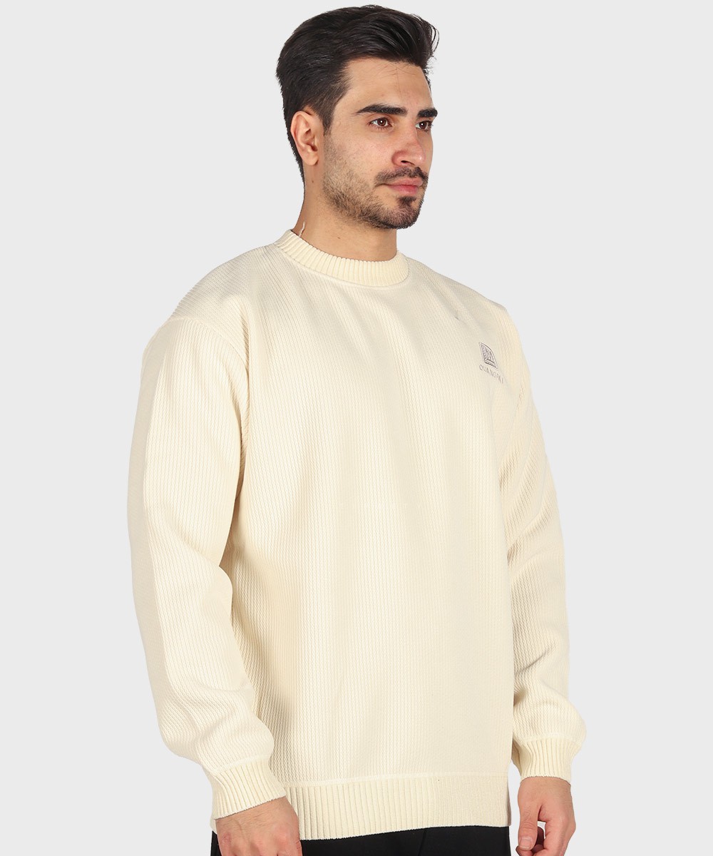 مشکی عسلی شیری پاییزه پلیور 7135  - تصویر 12