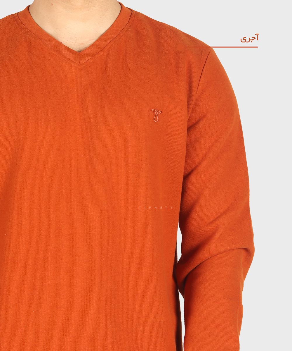                                                                                           آجری قهوه ای فرمی یشمی زرشکی خردلی کله غازی آبی روشن کاربنی سبز آبی چرک لجنی صدری مشکی پاییزه پلیور 5353  - تصویر 16