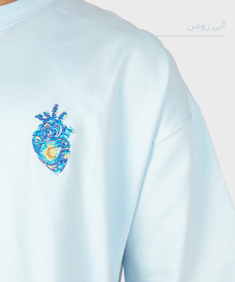             روشن               روشن               روشن               روشن               روشن               روشن   قهوه ای مشکی آبی کرم استخوانی آبی روشن تیشرت لش 2275  - تصویر 9