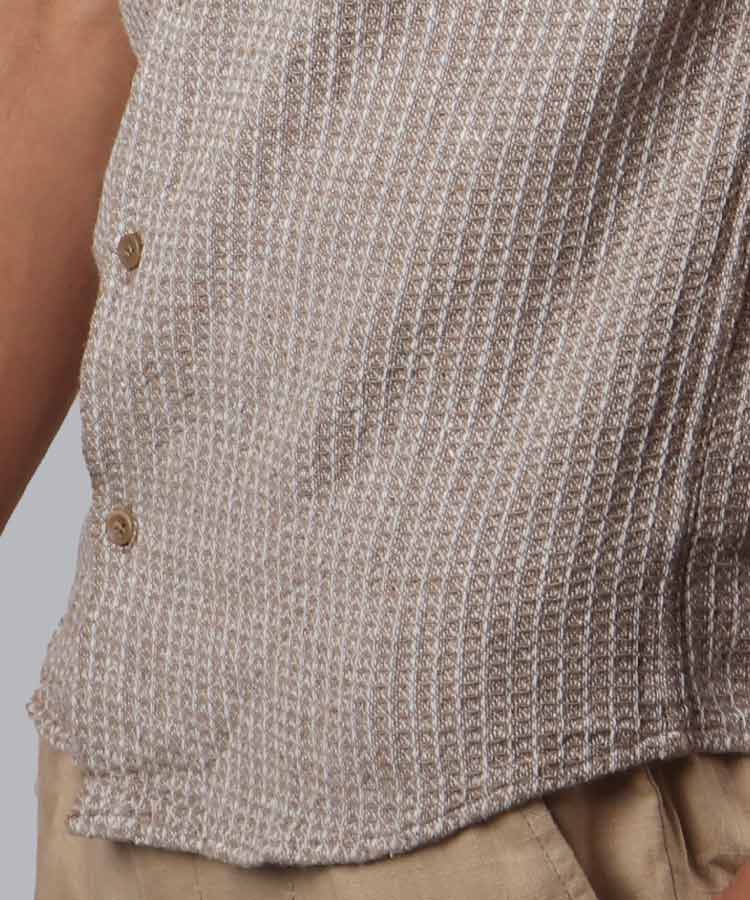                                                                         سفید شکلاتی مشکی پیراهن یقه انگلیسی 0854  - تصویر 9