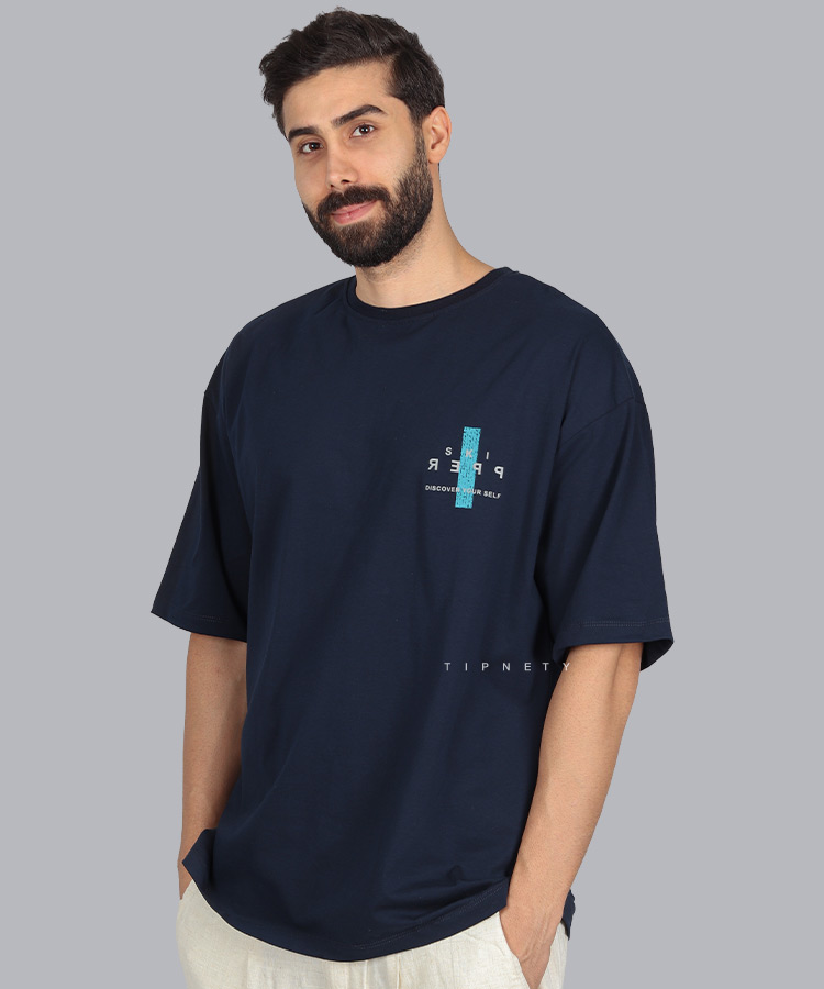                                                                                                                                                                         یشمی طوسی تیره سفید مشکی سورمه ای تیشرت لش 1651  - تصویر 3