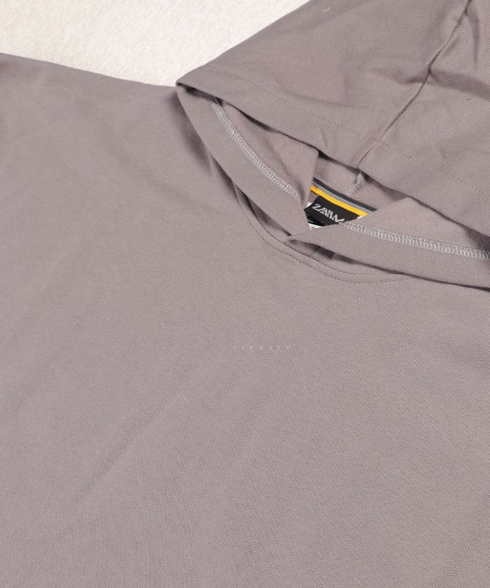 هودی ساده طوسی و فری سایز 1462