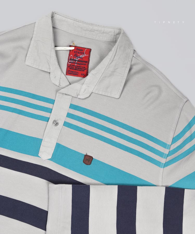 تیشرت یقه دار مردانه آستین بلند 1396