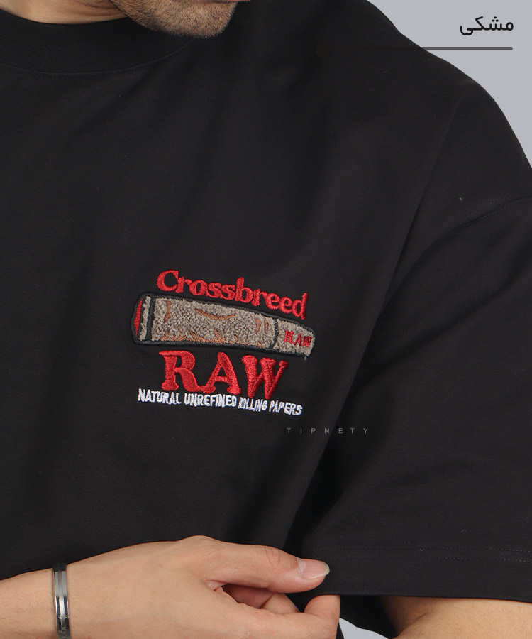                                     کله غازی مشکی تیشرت لش 2025  - تصویر 4