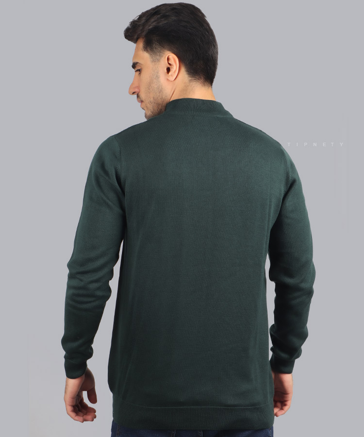                                                                                                                                             ملانژ   ملانژ سورمه ای مشکی یشمی پاییزه یقه اسکی 1434  - تصویر 3