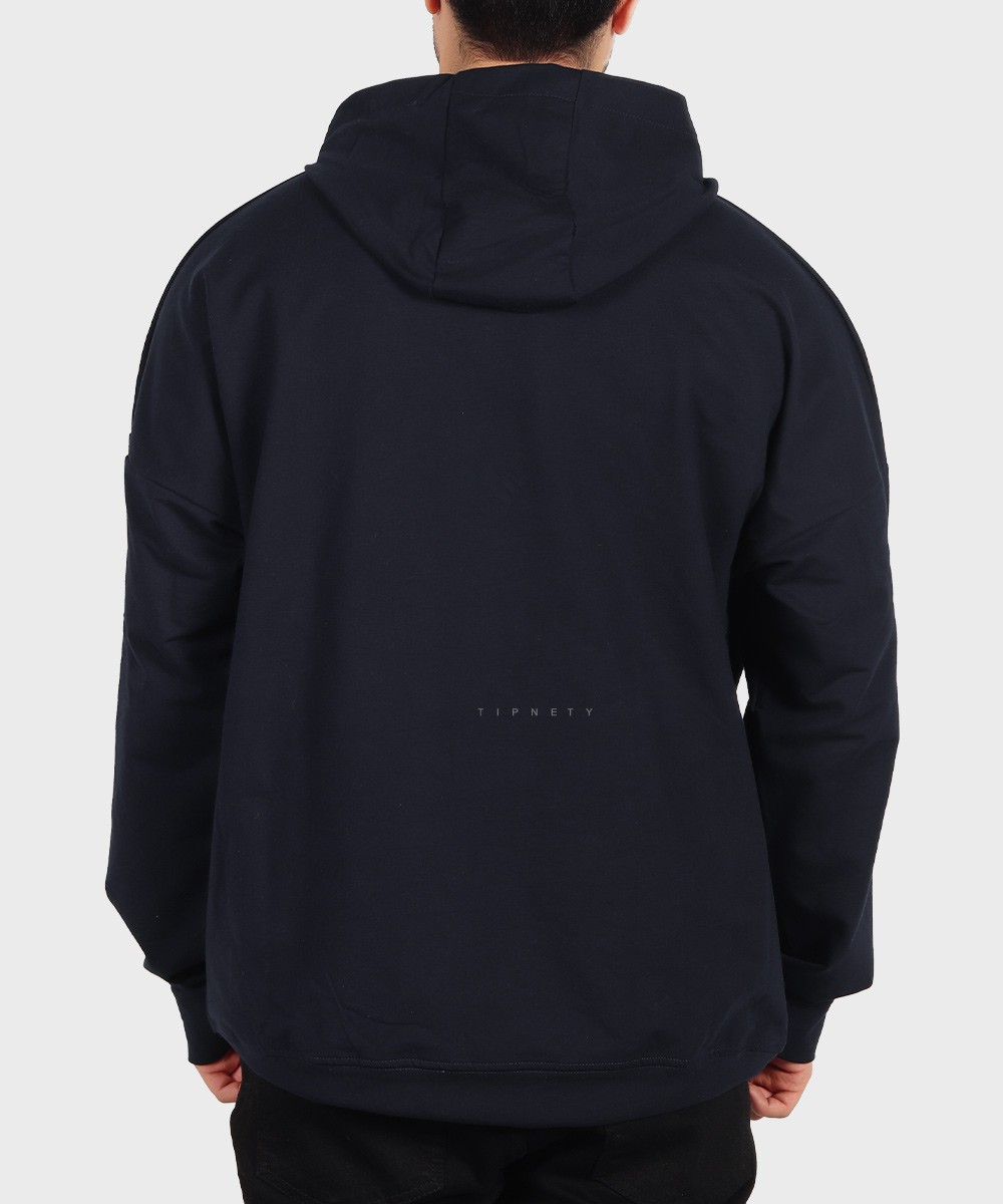                 سورمه ای طوسی مشکی پاییزه هودی 1456  - تصویر 4