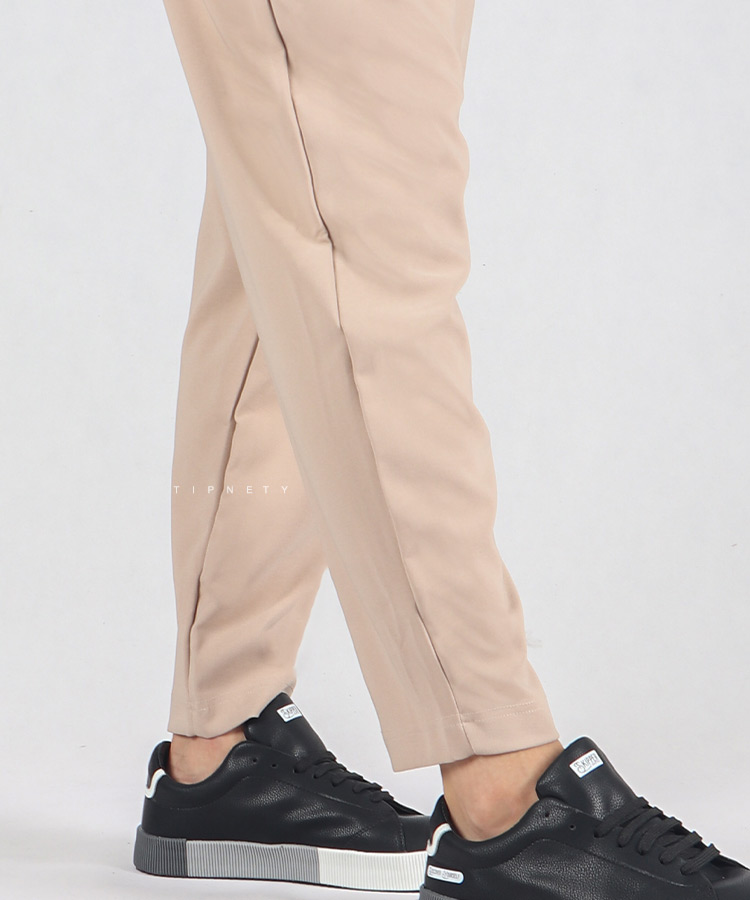                                 سفید                                                                                             طوسی روشن کرم مشکی شلوار پارچه ای لینن 1336  - تصویر 7