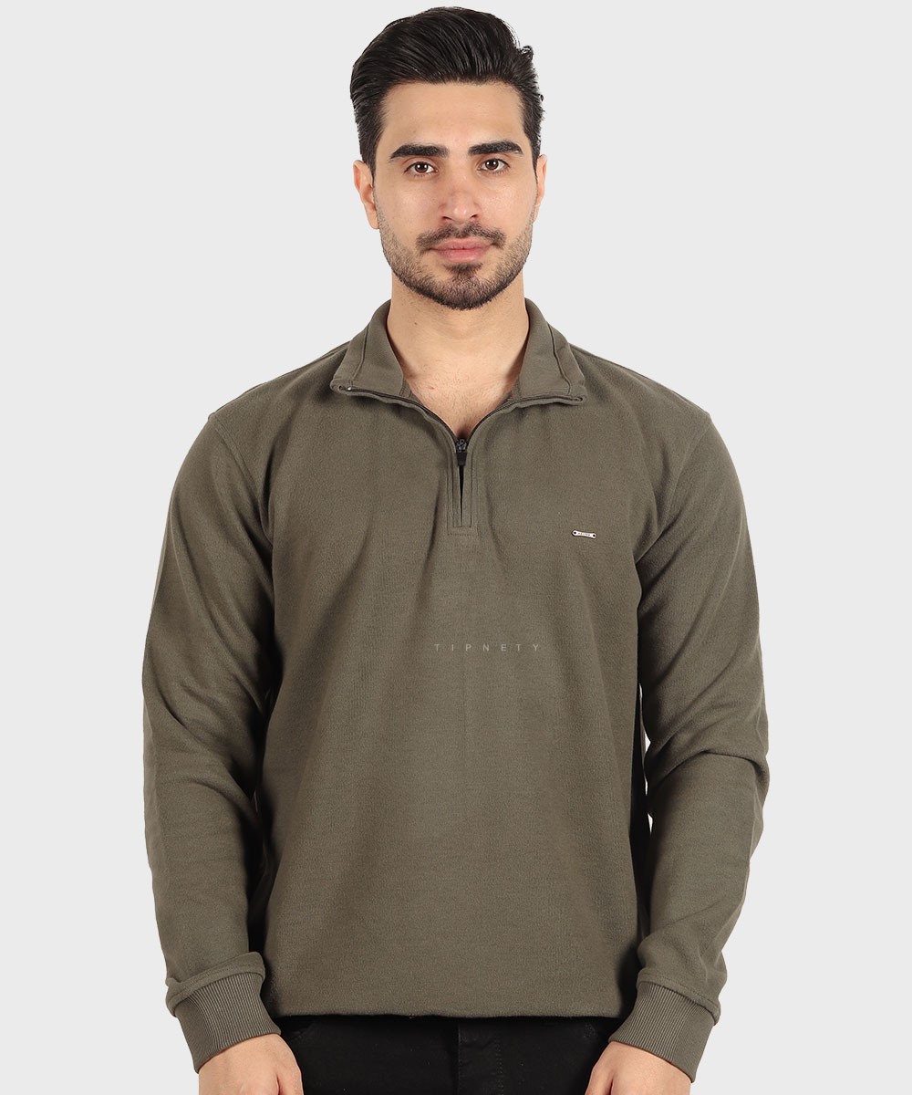   تیره               تیره صدری سبز لجنی سفید کرم پاییزه پلیور 0642  - تصویر 5