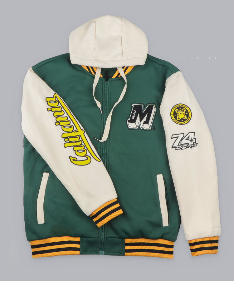                                                                                         مشکی سبز کرم پاییزه سویشرت 7756  - تصویر 5