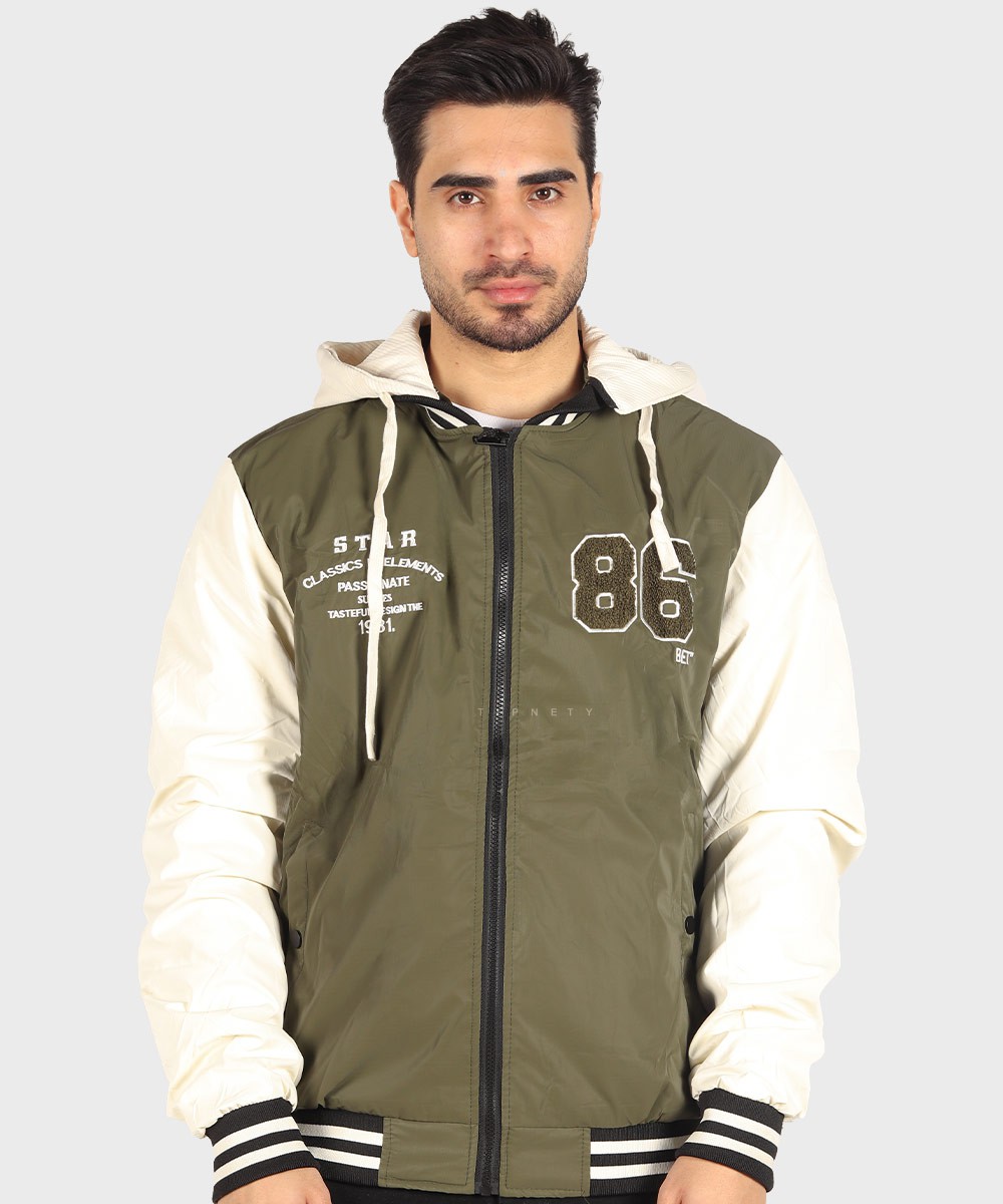                 لجنی طوسی مشکی پاییزه سویشرت 7036  - تصویر 3