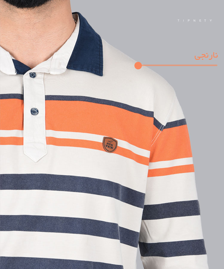                                                                                 قرمز سبز آبی نارنجی پاییزه تیشرت 1290  - تصویر 7