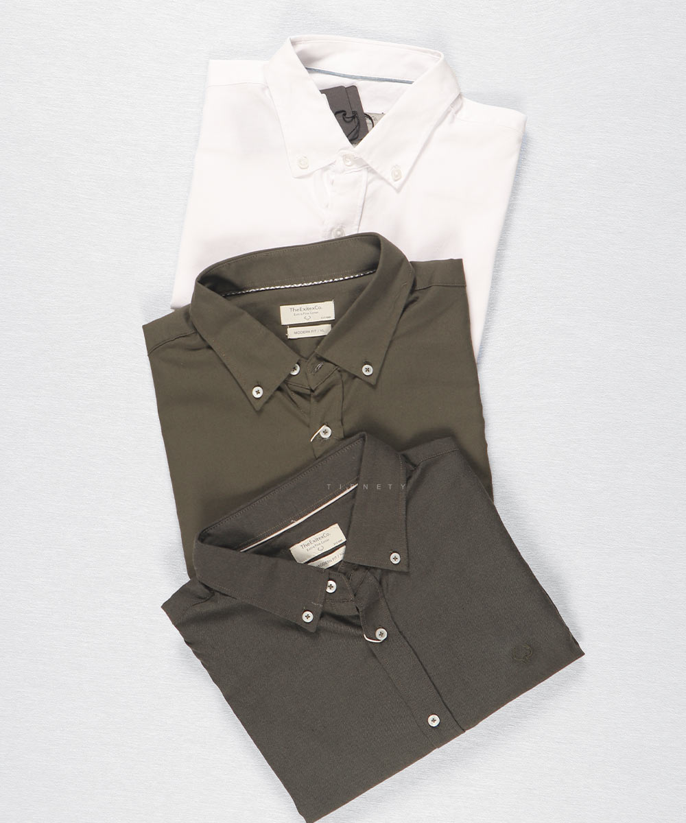 پیراهن مردانه آستین کوتاه و ساده 5379