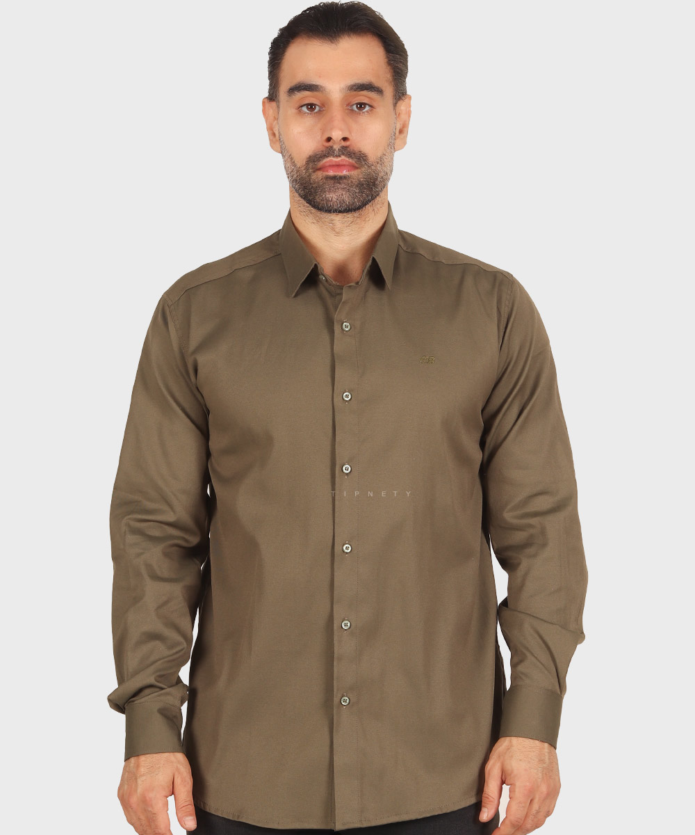                   مشکی سفید لجنی یشمی شیری فیروزه ای آبی تیره آبی روشن زرشکی سورمه ای طوسی روشن کله غازی سبز پیراهن آستین بلند فیت 0387  - تصویر 3