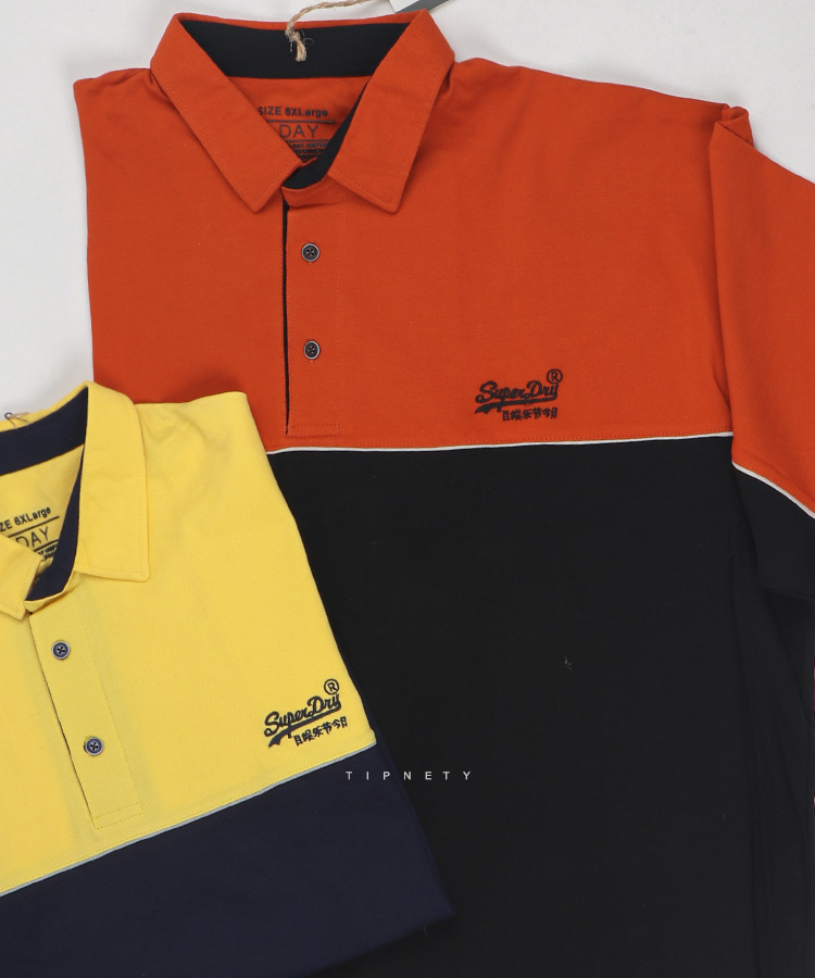 تیشرت یقه دار سایز بزرگ مردانه 5320