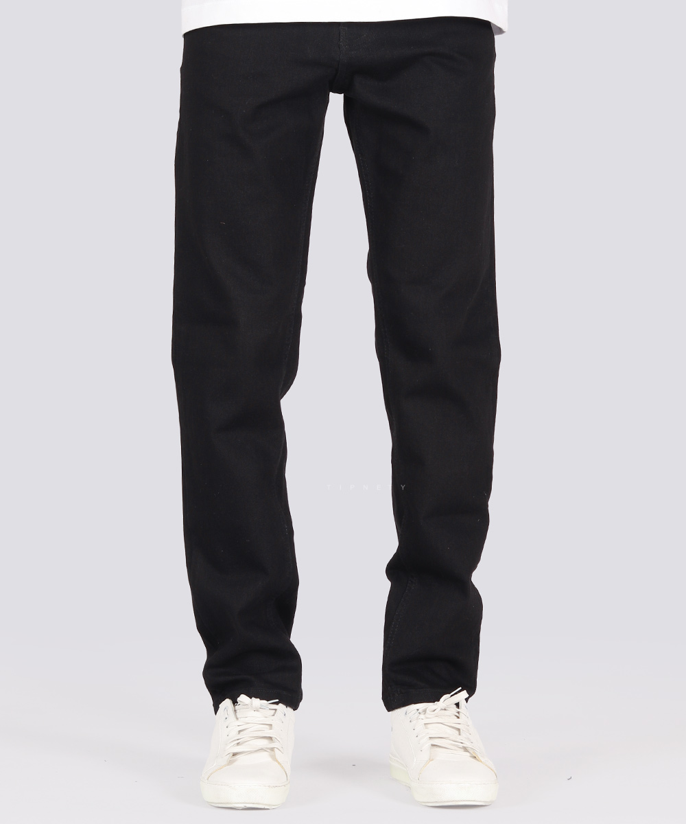 شلوار جین راسته مردانه مشکی 2327