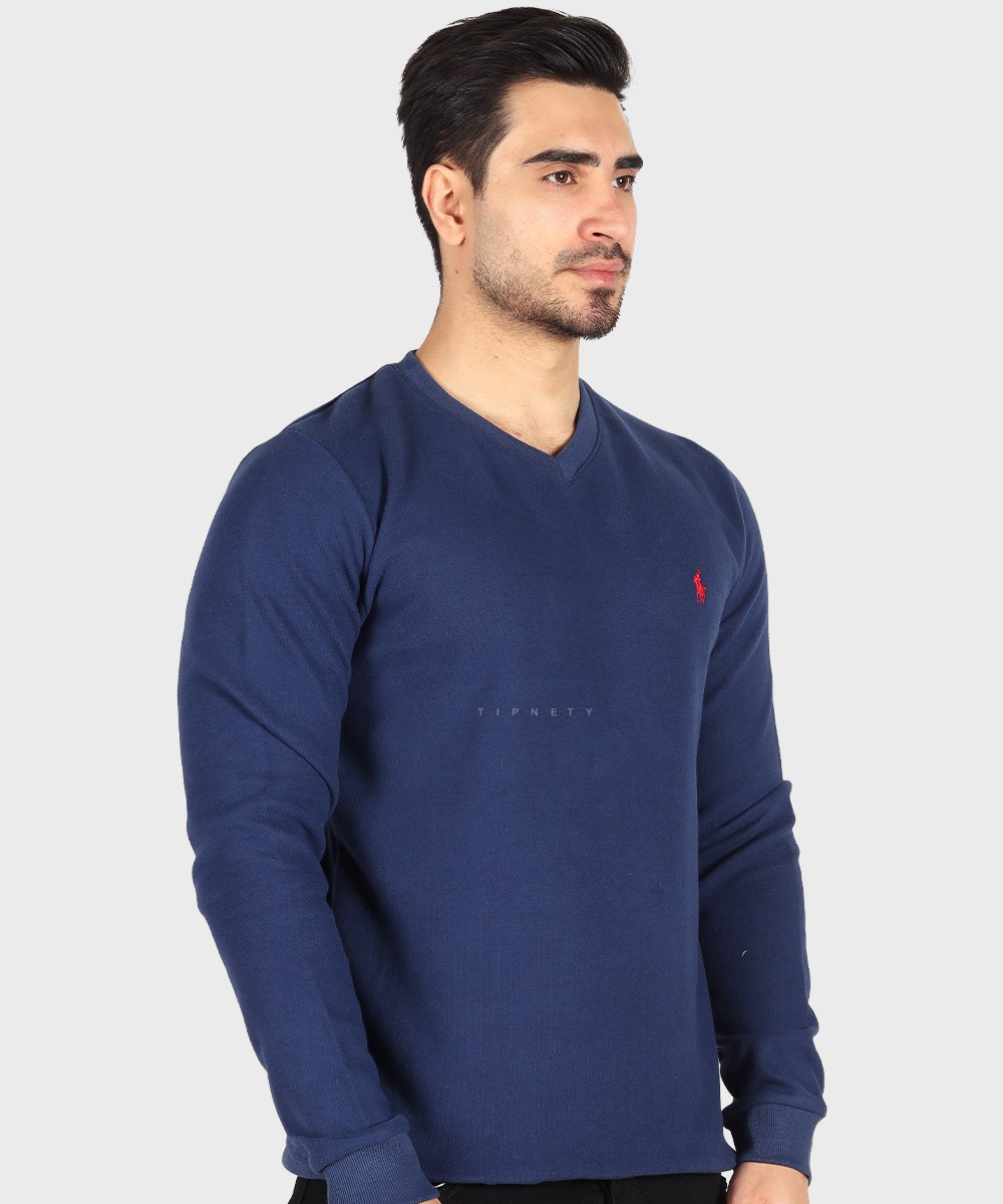 مشکی             سفید ملانژ آبی روشن کاربنی کرم پاییزه پلیور 1847  - تصویر 17