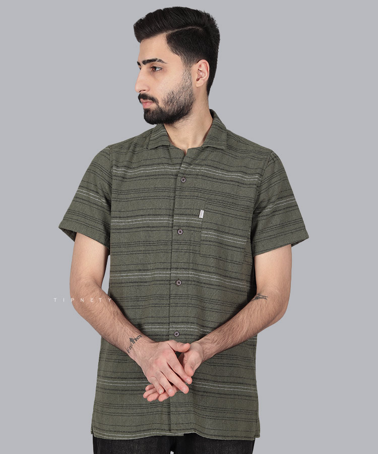 پیراهن لش مردانه کنفی 2505