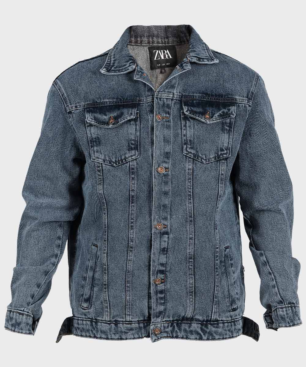 کت جین آبی و ساده 0204