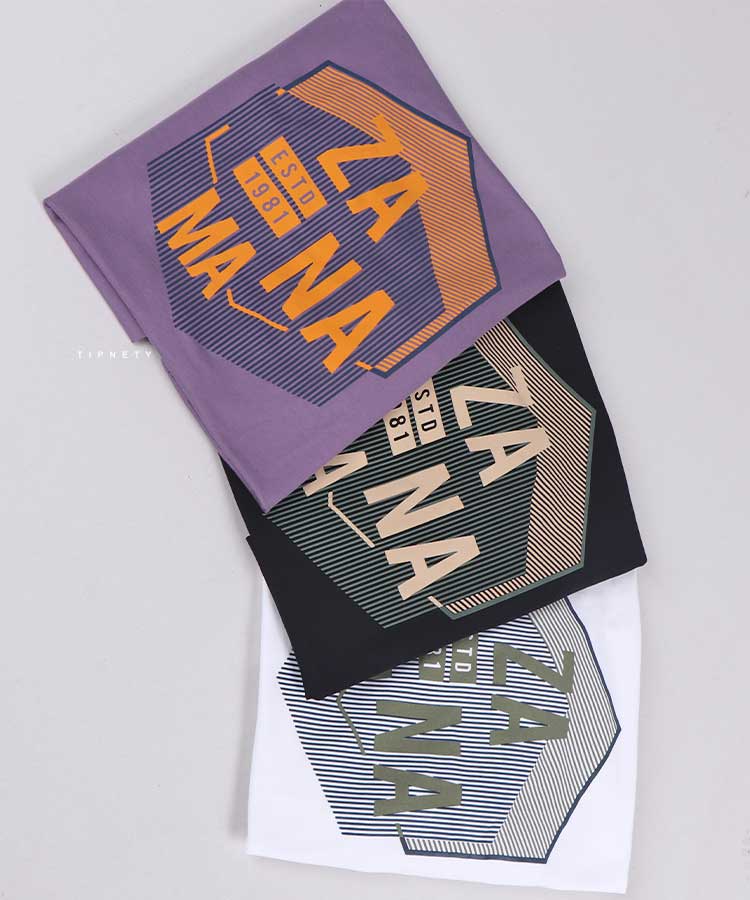 تیشرت طرح دار مردانه 1097