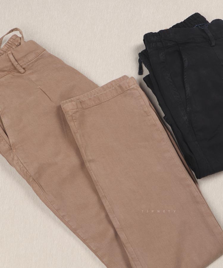 شلوار پارچه ای میلانو مردانه و کمر کشی 0127