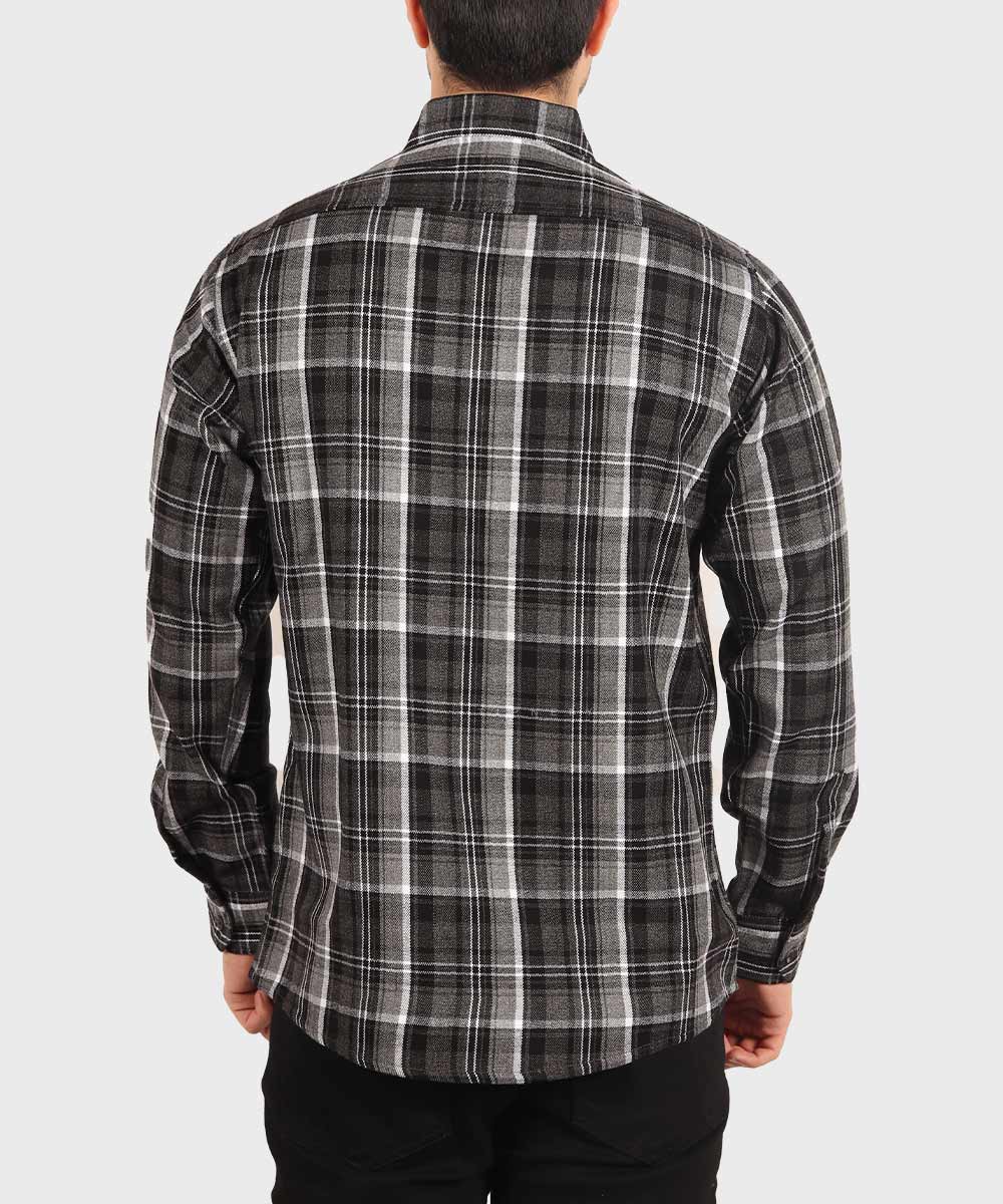     طوسی تیره پاییزه پیراهن 0184  - تصویر 5