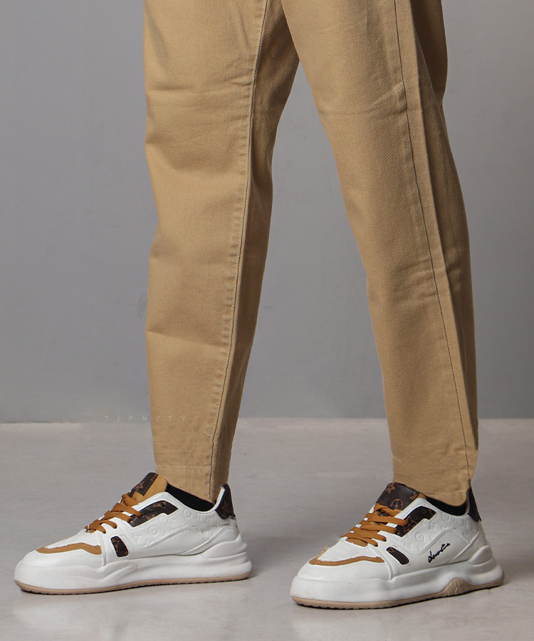 کفش کتونی کرم اسپرت 0306